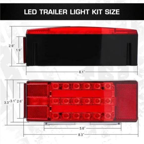 New Submersible LED Trailer Light Kit - Picture 7 of 8